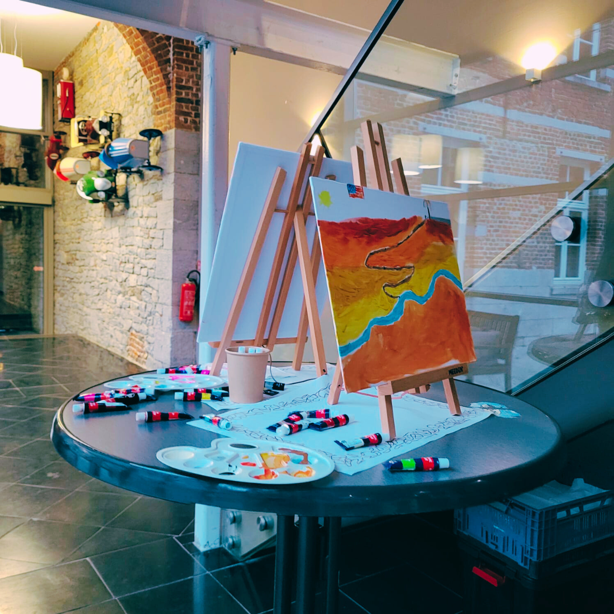 Wine & paint by New Dimension