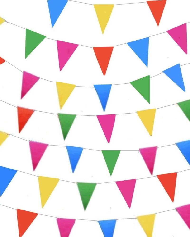 Fanions colorés