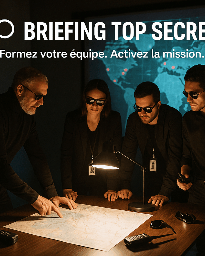 96. 🔍 Spy Academy – Devenez la meilleure équipe d’agents secrets !