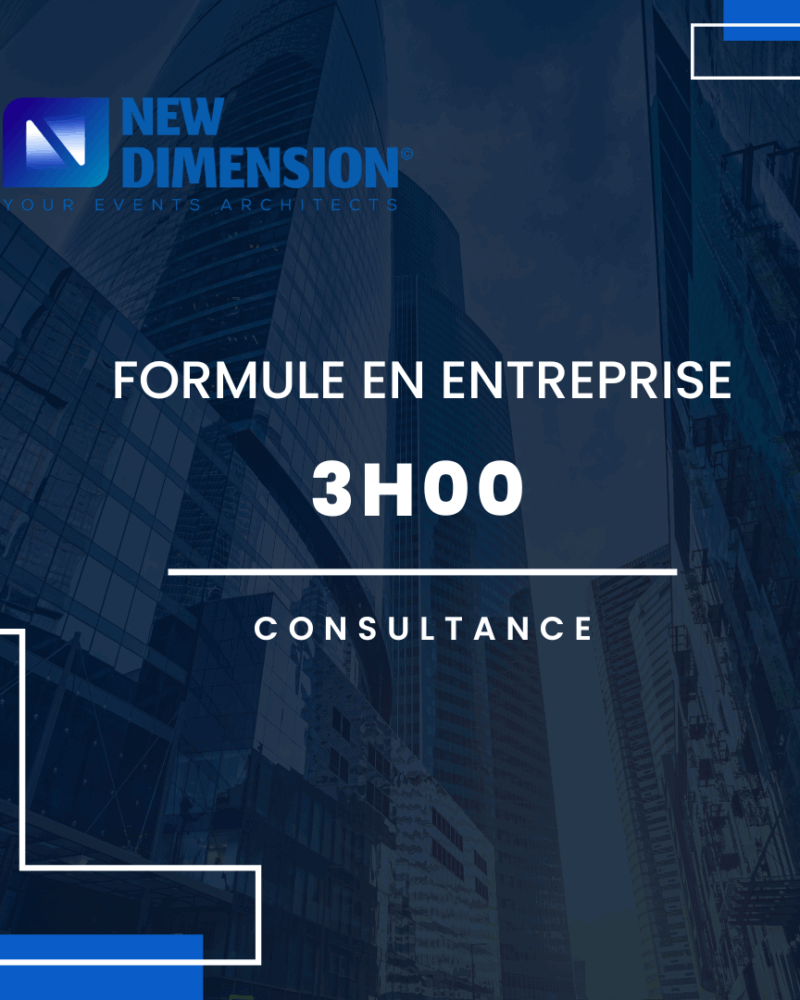 Formule 3h – Conseil express avec un Event Architect