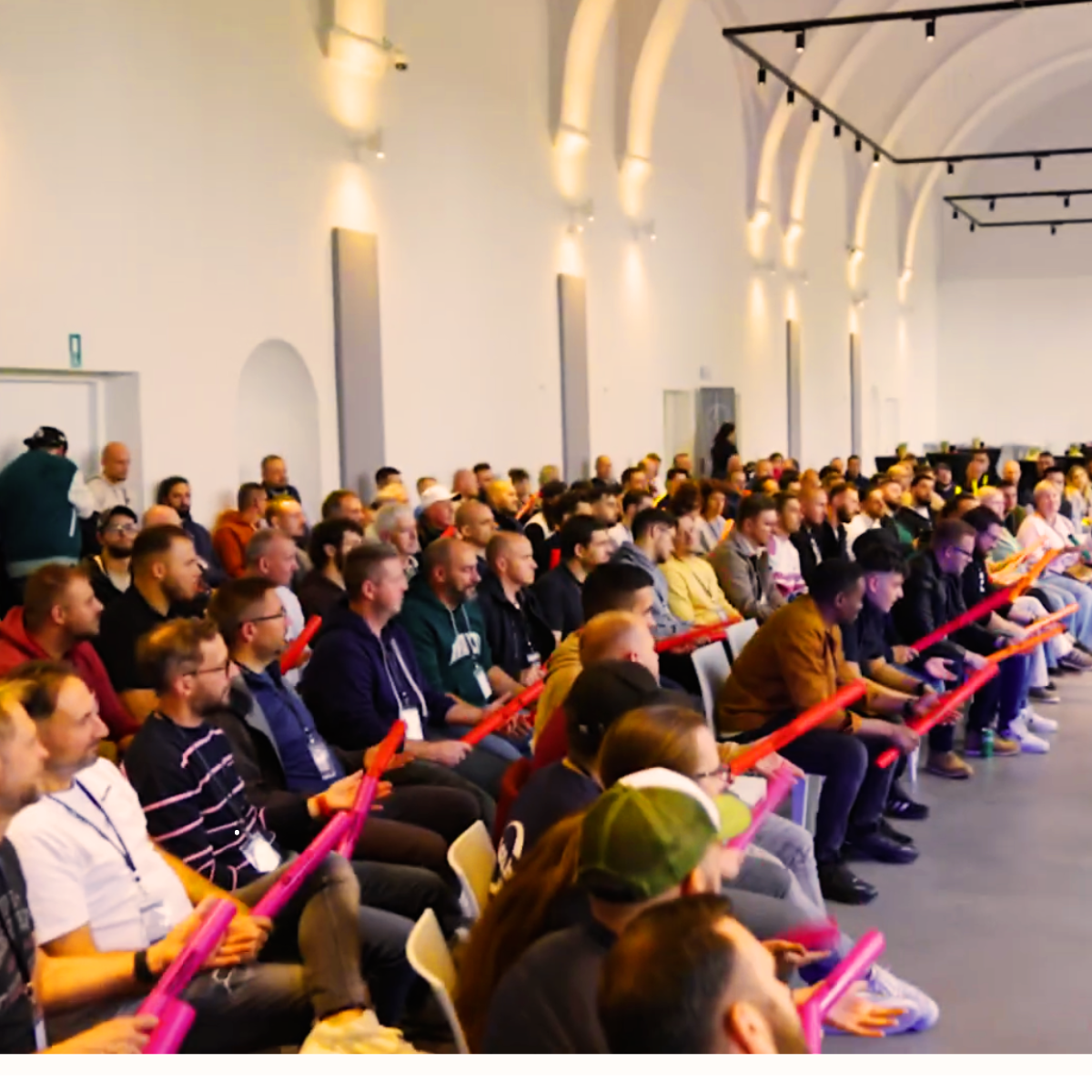 Teambuilding boomwhacking by New Dimension